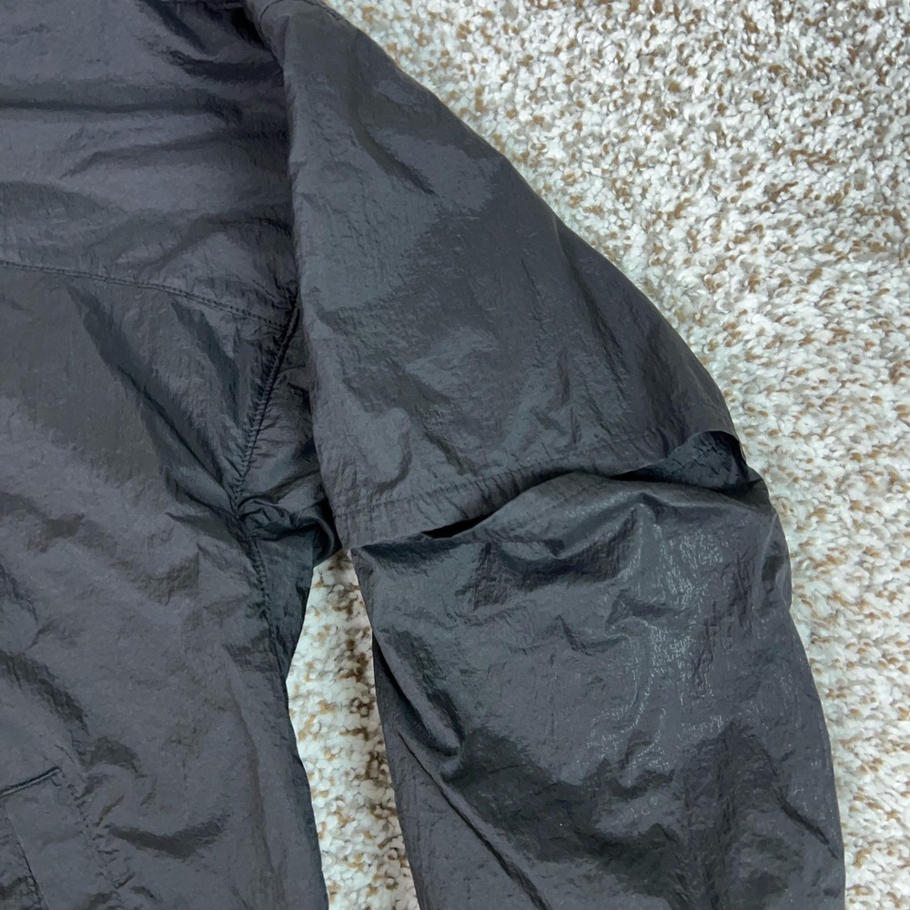 Lululemon Jacket Womens 4 Black Hooded Full Zip Lightweight Windbreaker Refined - Picture 2 of 9